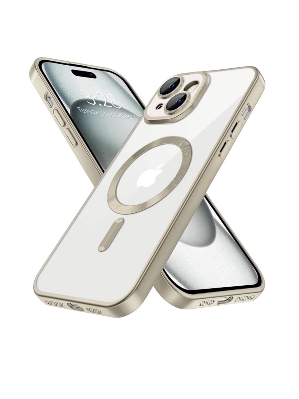 iPhone 15 Magnetic Clear Case 6.1"